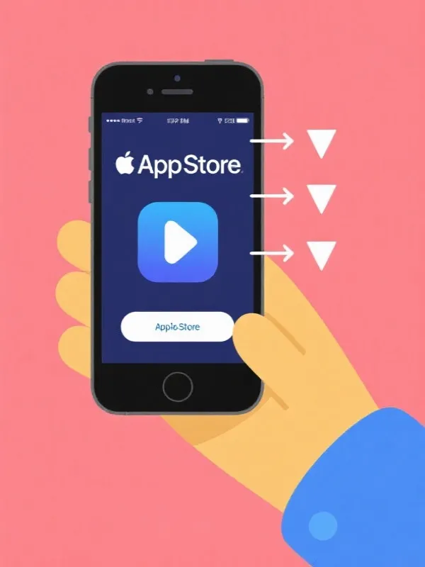 苹果版下载流程图示